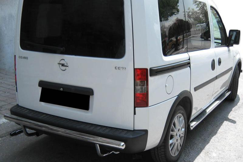 Купить Задняя дуга AK002 (нерж.) для Opel Combo 2002-2012 гг