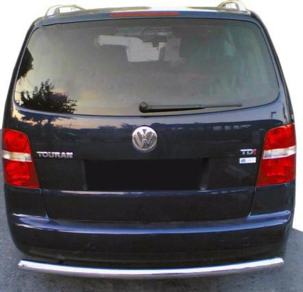 Купить Задняя защита AK002 (1 шт, нерж) для Volkswagen Touran 2003-2010 гг