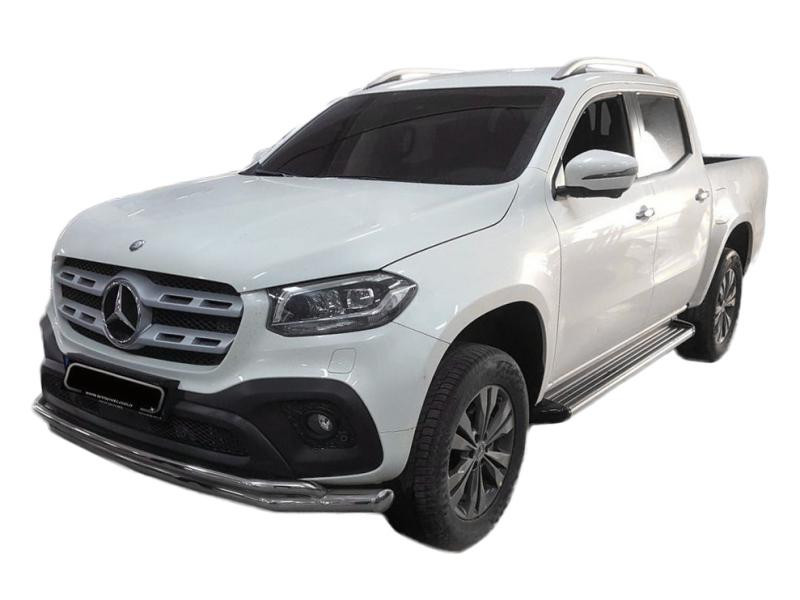 Купить Передний ус ST017 (нерж, 60мм) для Mercedes X class