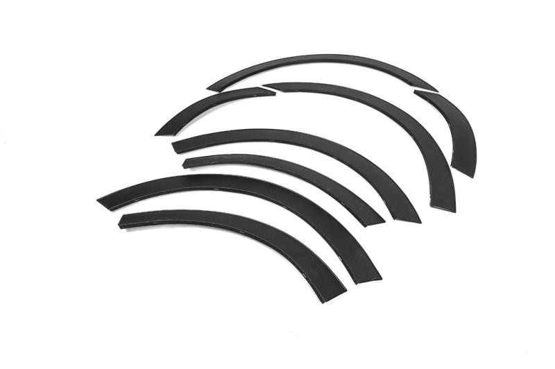 Купити Накладки на арки (8 шт, чорні) HB – метал для Renault Megane III 2009-2016 рр