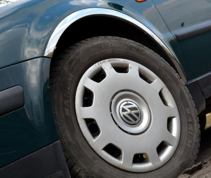 Купити Накладки на арки (4 шт, нерж) SW, 2000-2005 для Volkswagen Passat B5 рр