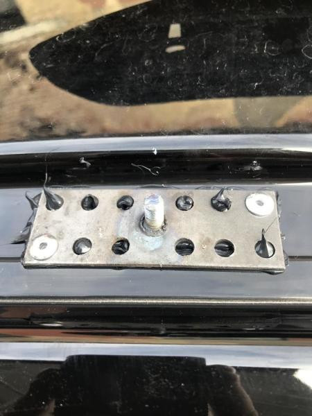 Купити Рейлінги Хром Середня база, пластикова ніжка для Opel Zafira Life 2019- рр