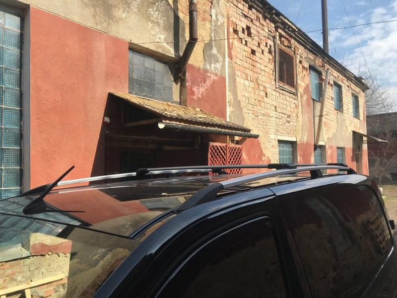 Купити Рейлінги Хром Середня база, пластикова ніжка для Opel Zafira Life 2019- рр