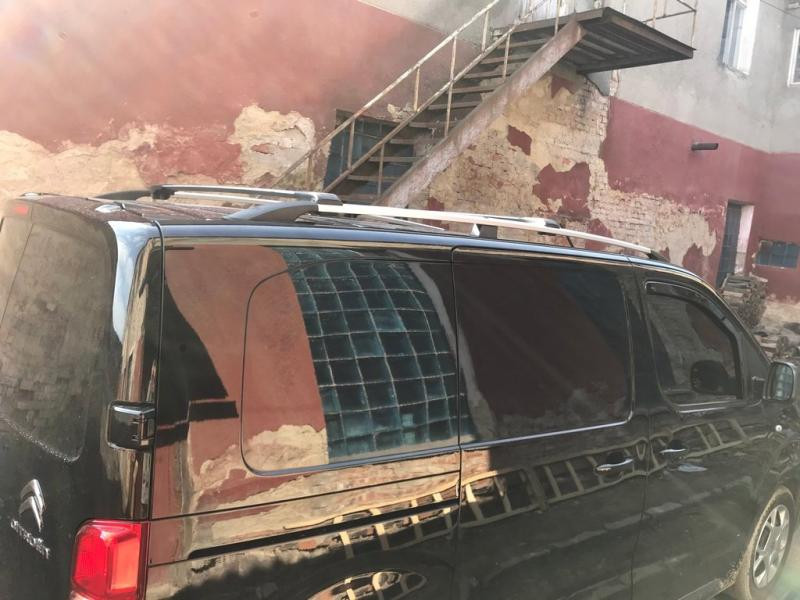 Купити Рейлінги Хром Довга база, пластикова ніжка для Opel Zafira Life 2019- рр