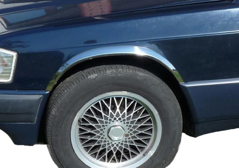 Купити Накладки на арки 1988-1993 (4 шт, нерж) для Mercedes W201 (190)
