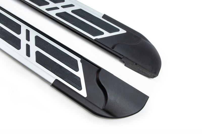 Купити Бокові пороги Sunrise (2 шт., алюміній) для Opel Crossland X