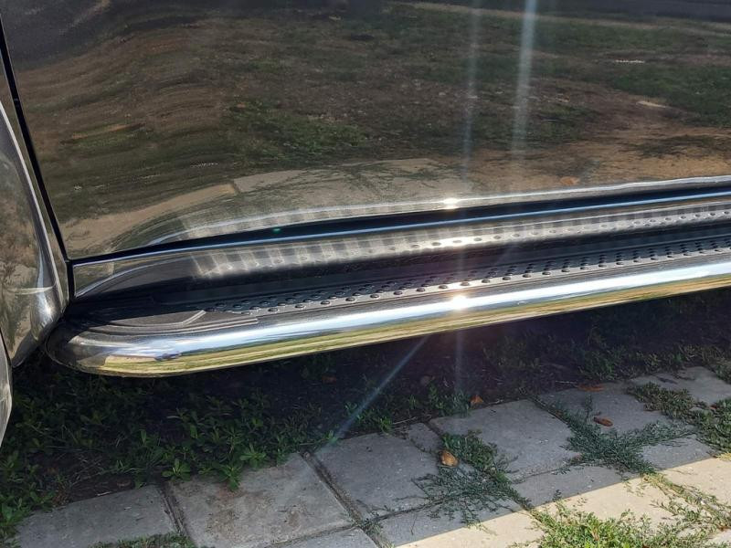 Купить Боковые пороги Maydos V2 (2 шт., алюминий -2025 нерж) для Mitsubishi Pajero Sport 2008-2015 гг