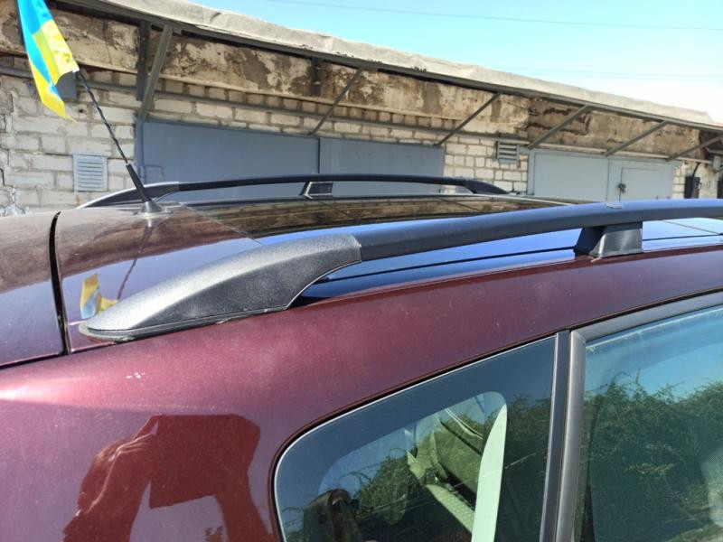 Купити Рейлінги Чорні (2 шт) Коротка база для Renault Scenic/Grand 2003-2009 рр