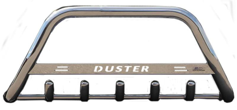 Купить Кенгурятник с надписью WT004 (нерж.) для Renault Duster 2018-2024 гг