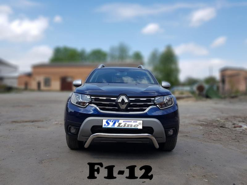 Купить Кенгурятник WT007 (нерж.) для Renault Duster 2018-2024 гг