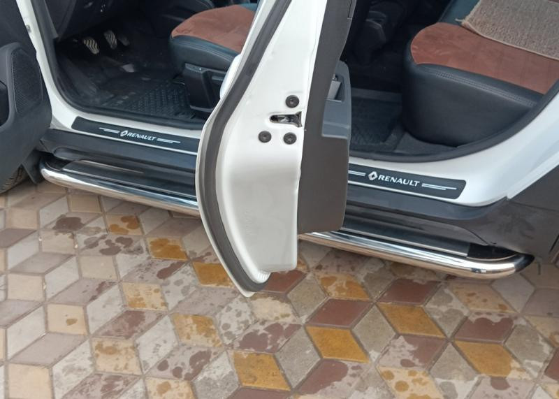 Купить Боковые пороги Premium (2 шт., нерж.) Ø60 для Renault Duster 2018-2024 гг