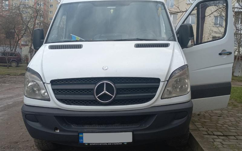 Купити Вії Прямі (чорні, ABS, 2006-2013) чорний глянець для Mercedes Sprinter W906 рр