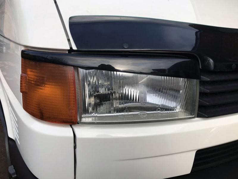 Купити Вії Прямий капот (2 шт) чорний мат для Volkswagen T4 Caravelle/Multivan