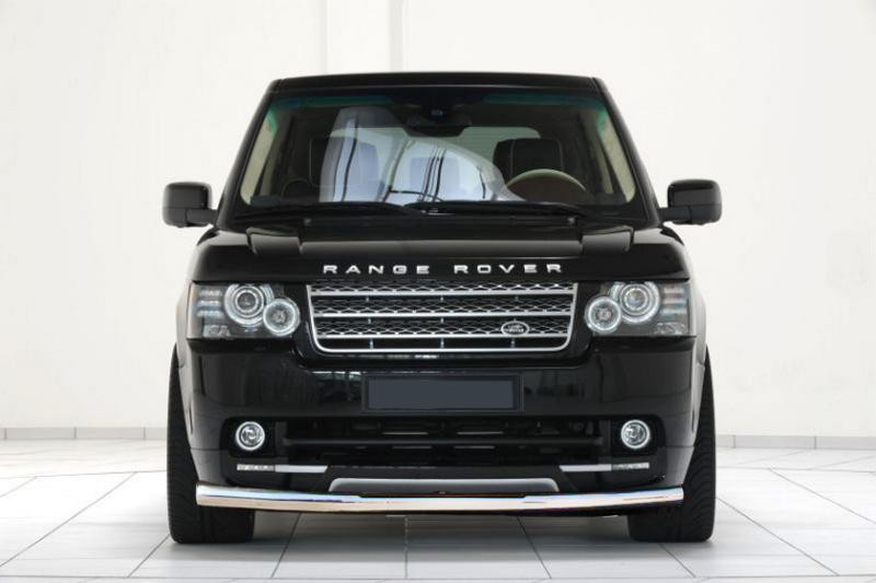 Купить Передняя защита ST008 (нерж) для Range Rover III L322 2002-2012 гг