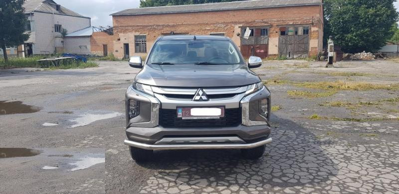 Купить Передняя защита ST008 (нерж) для Fiat Fullback 2016- гг