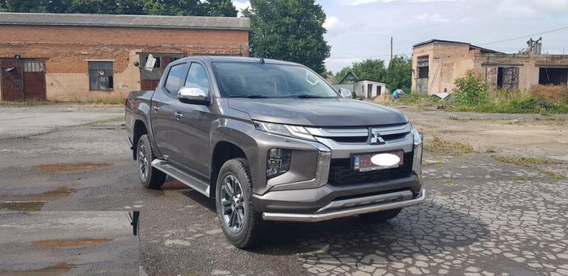 Купить Передняя защита ST008 (нерж) для Fiat Fullback 2016- гг