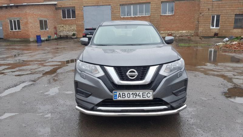 Купить Передняя защита ST008 (нерж) для Nissan X-trail T32/Rogue 2014-2021 гг