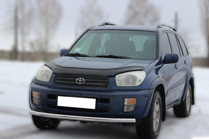 Купить Передняя защита ST008 (нерж) для Toyota Rav 4 2001-2005 гг
