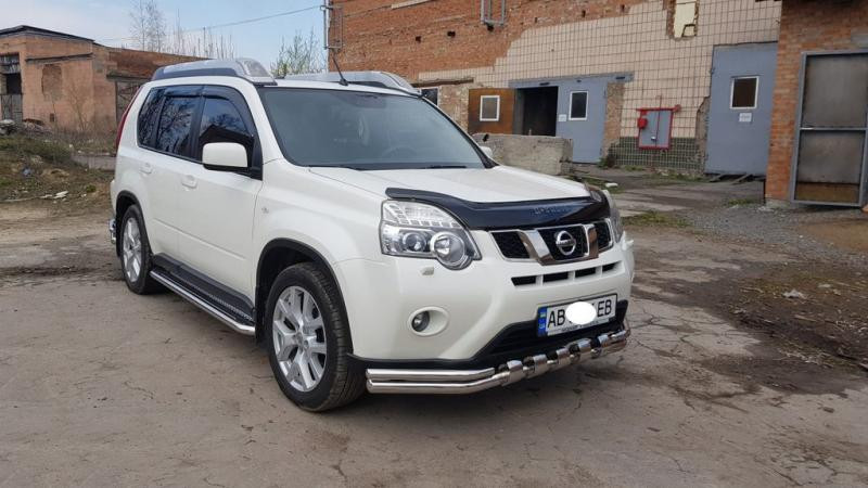 Купить Передняя защита ST015 (нерж.) для Nissan X-trail T31 2007-2014 гг