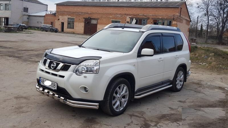 Купить Передняя защита ST015 (нерж.) для Nissan X-trail T31 2007-2014 гг