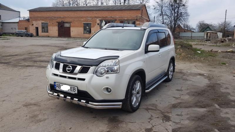 Купить Передняя защита ST015 (нерж.) для Nissan X-trail T31 2007-2014 гг