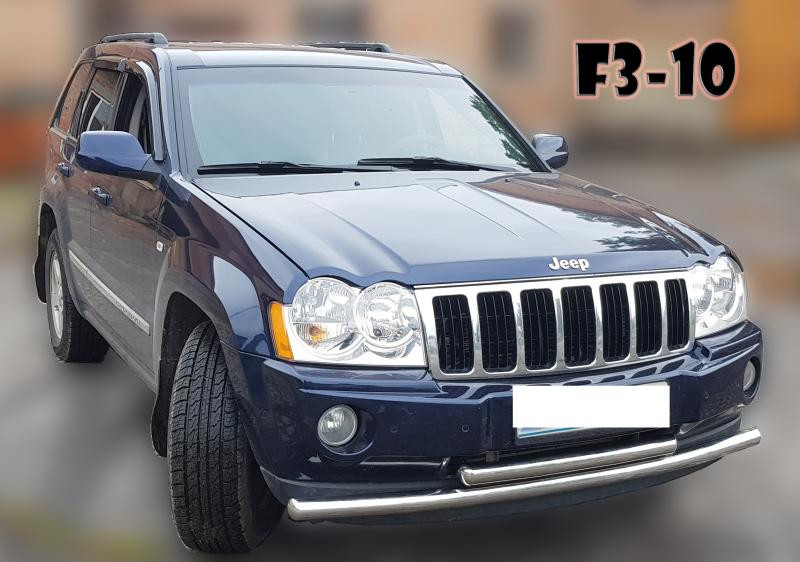 Купить Передняя защита ST014 (нерж.) d60/42 для Jeep Grand Cherokee WK 2004-2010 гг