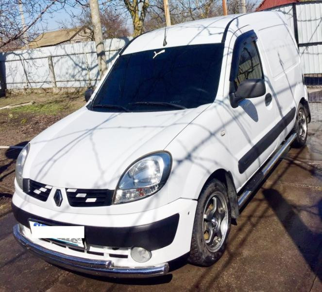 Купить Передняя защита ST014 (нерж.) d60/60 для Renault Kangoo 1998-2008 гг