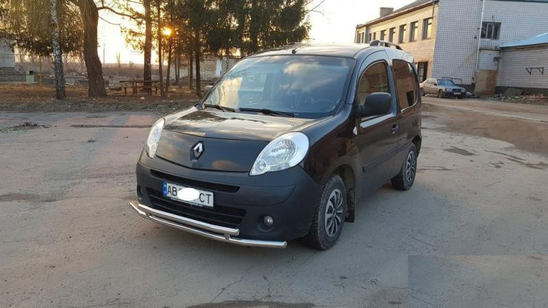 Купить Передняя защита ST014 (нерж.) d60/60 для Renault Kangoo 2008-2020 гг