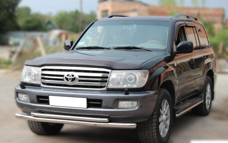 Купити Передній захист ST014 (нерж.) d60/42 для Toyota Land Cruiser 100