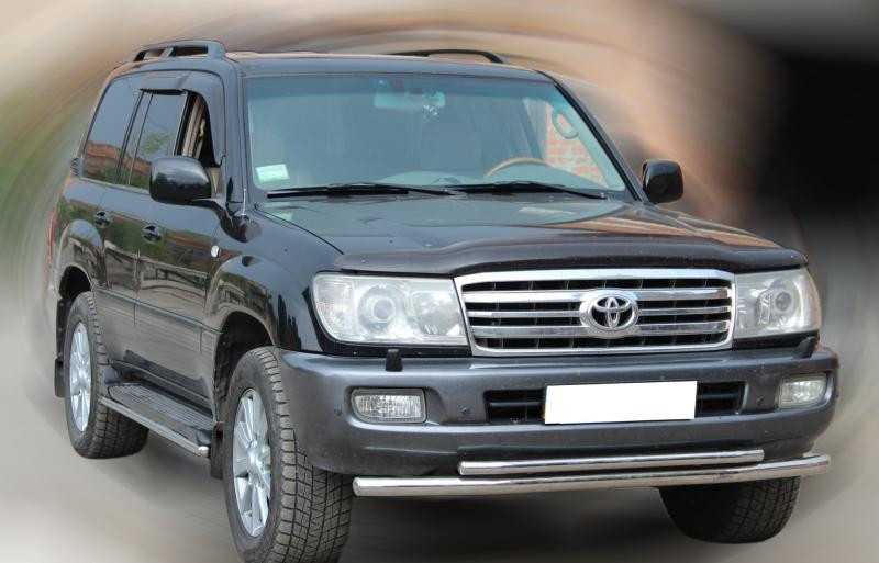 Купити Передній захист ST014 (нерж.) d60/42 для Toyota Land Cruiser 100