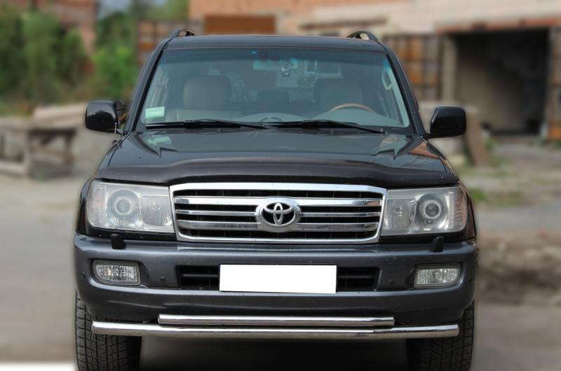 Купити Передній захист ST014 (нерж.) d60/60 для Toyota Land Cruiser 100