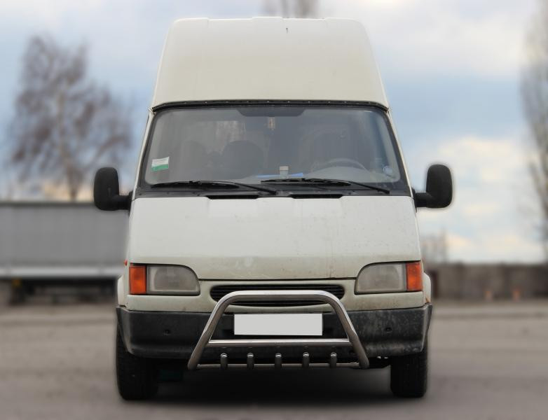 Купить Кенгурятник WT003 (нерж) для Ford Transit 1991-2000 гг