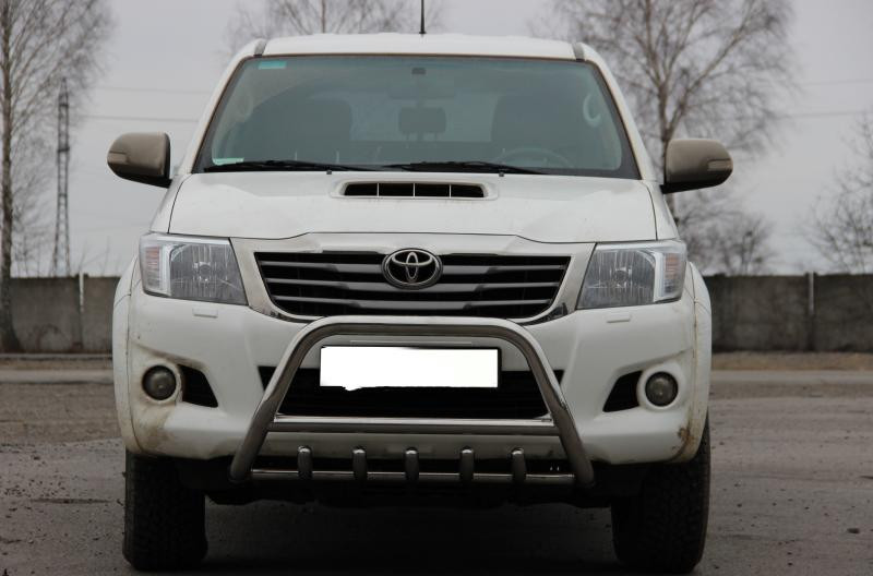 Купить Кенгурятник WT003 (нерж) для Toyota Hilux 2006-2015 гг