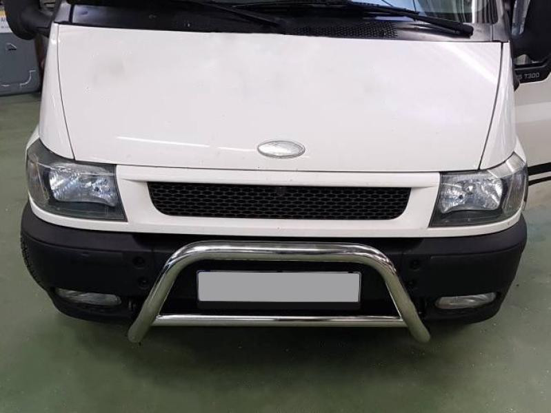 Купить Кенгурятник WT006 (нерж) для Ford Transit 2000-2014 гг