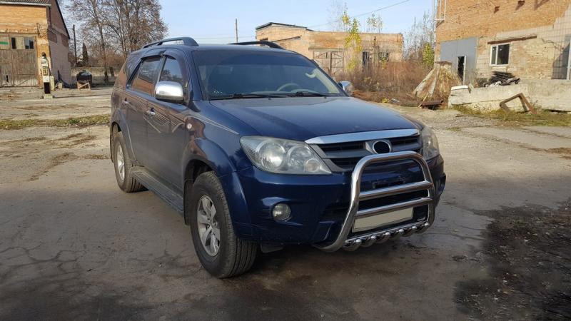 Купить Кенгурятник F12-11 (нерж) для Toyota Fortuner 2006-2015 гг