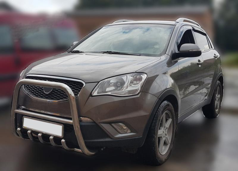Купить Кенгурятник F1-40 (нерж.) для SsangYong Korando 2010–2019 гг