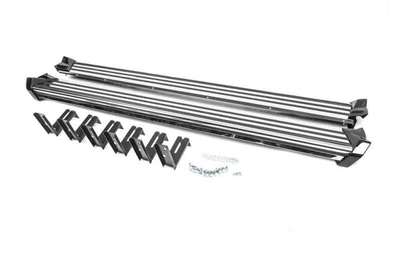 Купити Бокові пороги ОЕМ (2 шт., алюміній) для Mercedes G сlass W463 1990-2018рр