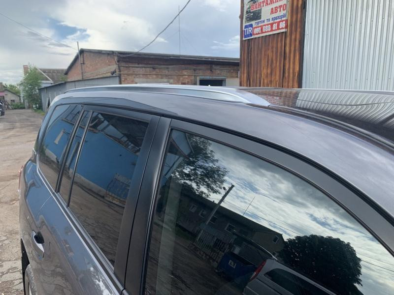 Купить Серые рейлинги 2008-2015гг. (Lexus-дизайн 2018, 2 шт) для Toyota Land Cruiser 200