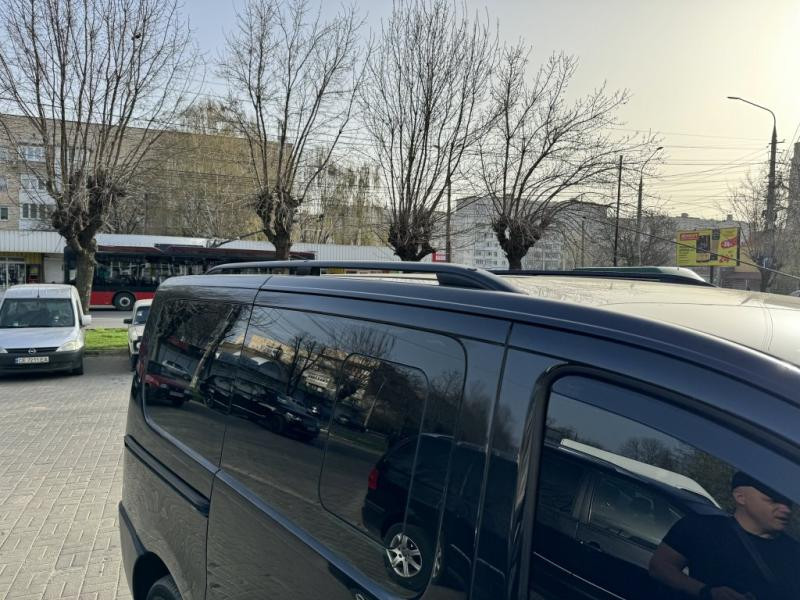 Купити Рейлінги Skyport (чорні) Максі база для Peugeot Expert 2007-2016 рр