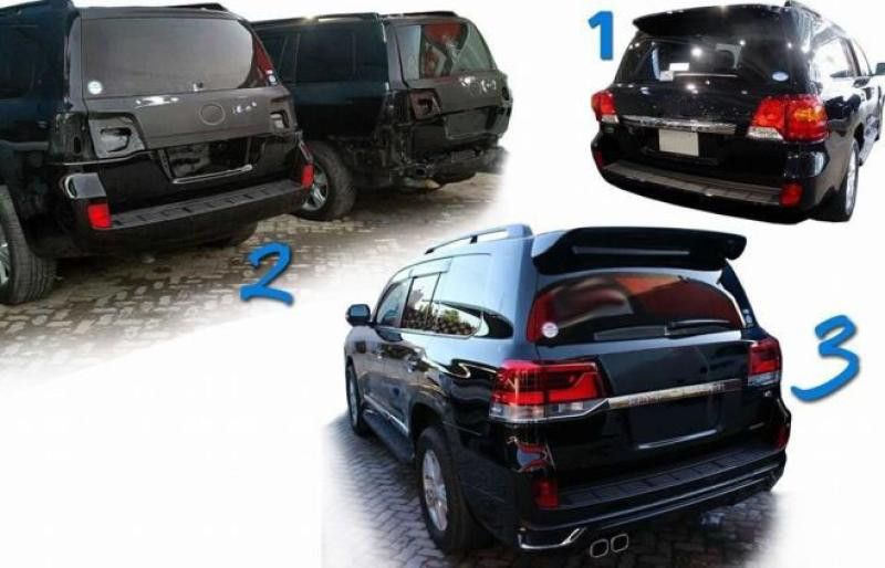 Купить Комплект рестайлинга с LC200 2008-2015 на LC 2016- Comfort для Toyota Land Cruiser 200