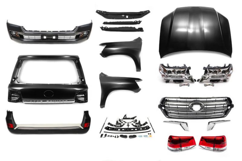 Купить Комплект рестайлинга с LC200 2008-2015 на LC 2016- Comfort для Toyota Land Cruiser 200