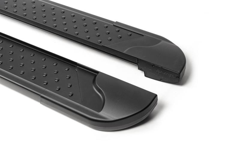 Купить Боковые пороги Allmond Black (2 шт., алюминий) для GreatWall Wingle 5