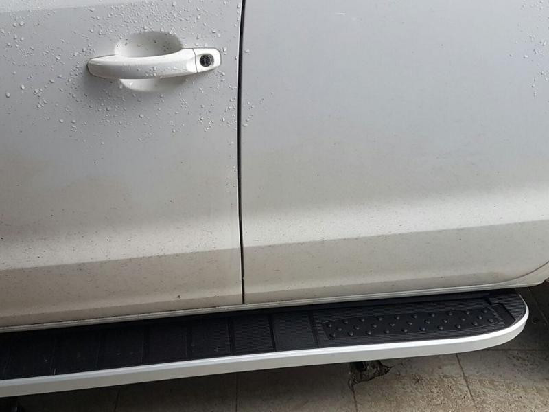 Купить Боковые пороги Tayga V2 (2 шт., алюминий) для Cadillac XT5