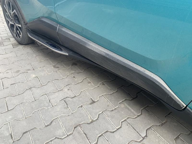 Купити Бокові пороги Оригінал V2 (2 шт., алюм.) для Toyota C-HR 2016–2023 рр
