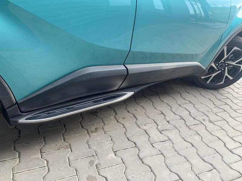 Купити Бокові пороги Оригінал V2 (2 шт., алюм.) для Toyota C-HR 2016–2023 рр