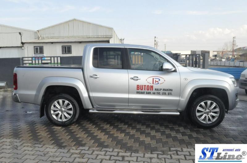 Купить Боковые трубы (2 шт, нерж) 60мм для Volkswagen Amarok 2010-2022 гг