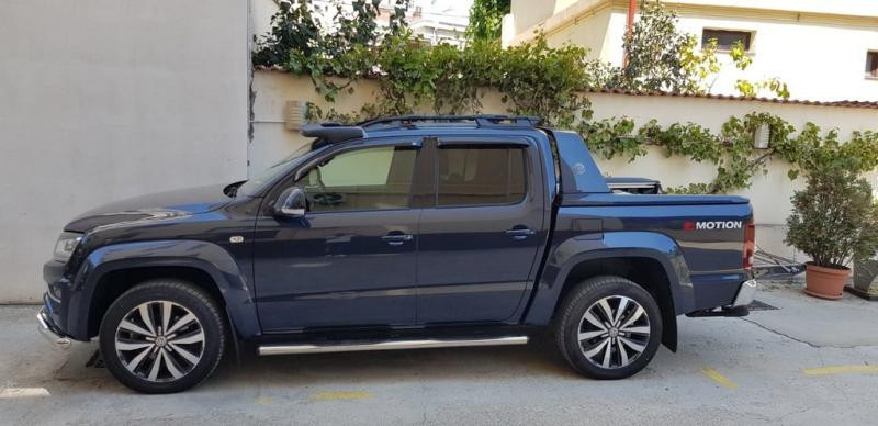 Купить Боковые трубы (2 шт, нерж) 70мм для Volkswagen Amarok 2010-2022 гг