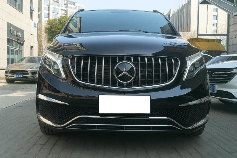 Купити Передня решітка GT Panamericana Chrome (2014-2019 для V-class) для Mercedes Vito / V-class W447 2014- рр