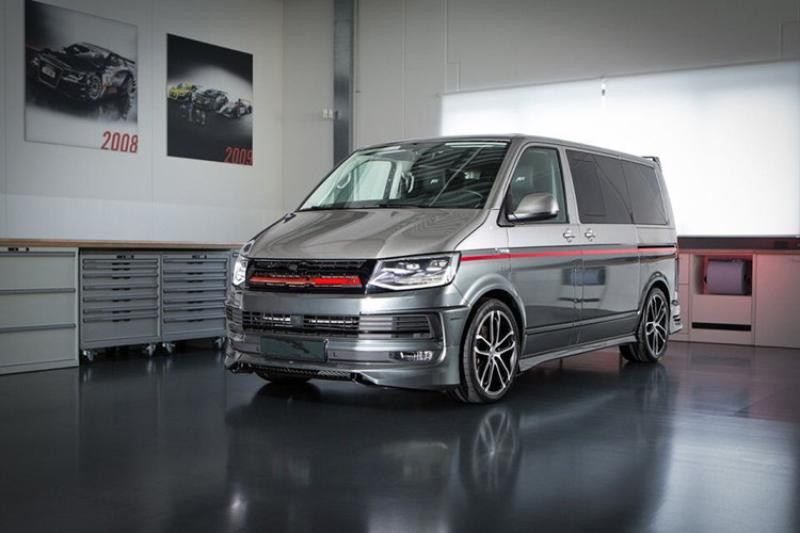 Купить Накладка на передний бампер ABT Original 2015-2018 (под покраску) для Volkswagen T6