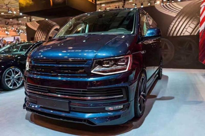 Купить Накладка на передний бампер ABT Original 2015-2018 (под покраску) для Volkswagen T6